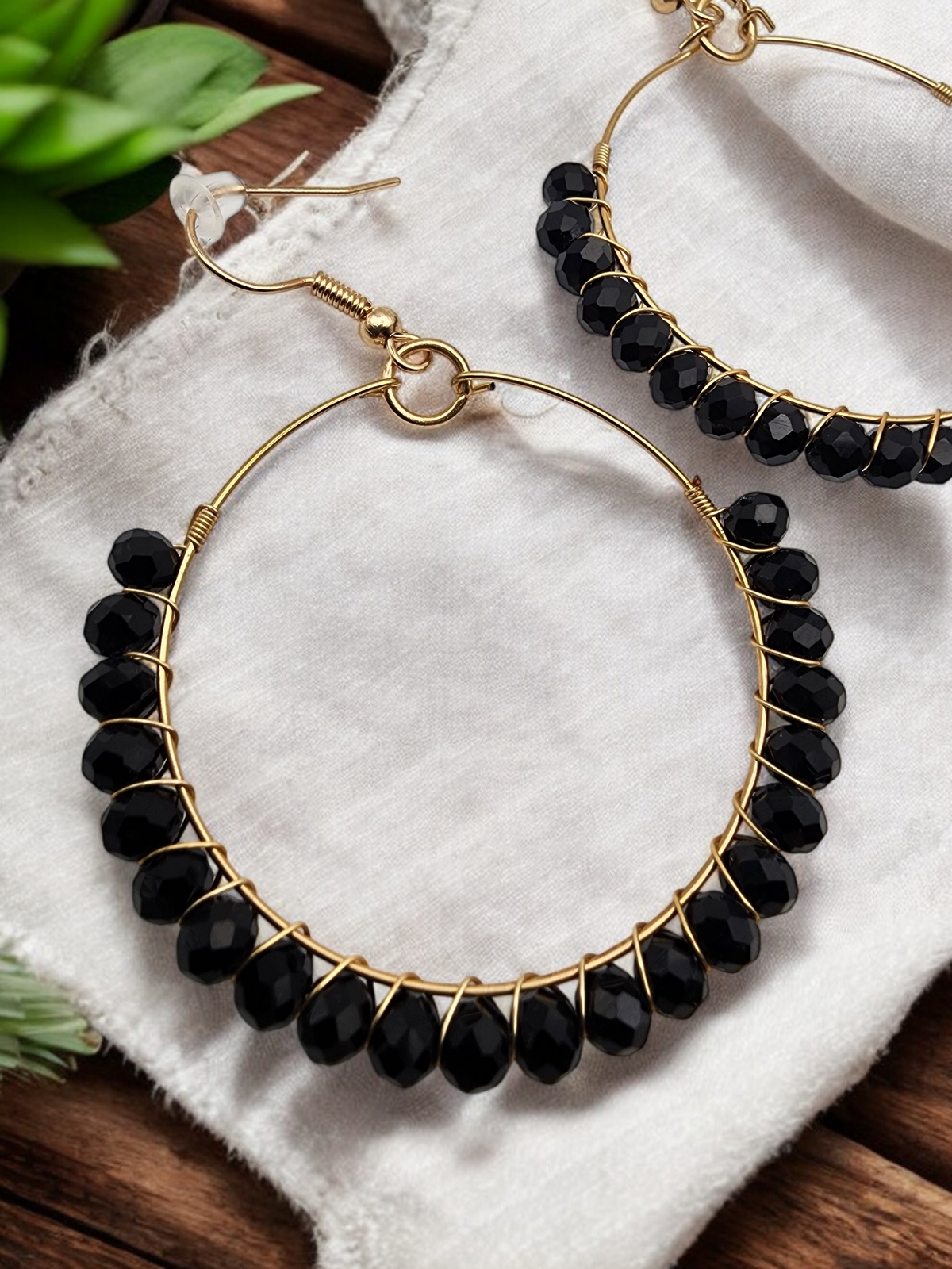Wire Wrapped Hoops